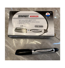 Mаркер перманентный, черный, PX-2008 (10/100/1200)