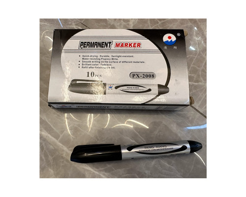 Marcher permanent, negru, PX-2008 (10/100/1200)