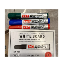 Mаркер whiteboard, черный, KX-105
