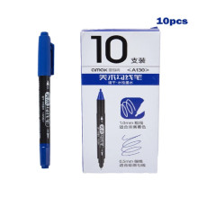 30087 Marker CD, 2 parti 1.0-0.5mm albastru, AMAK A-130 (10/100/3200)