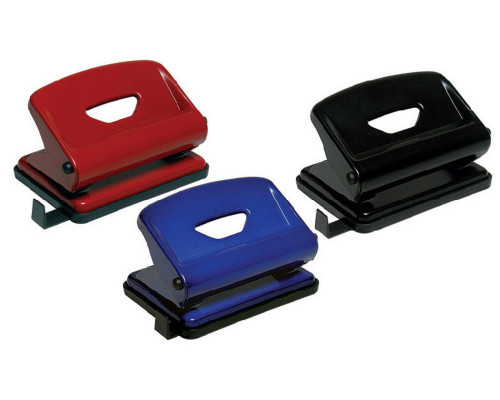 Дырокол 8см 16л. черн. Scholz 4317 (24/96)