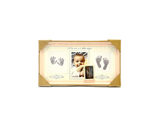 Foto colaj pentru copii cu stampiluta, cu 3 sectiuni, 10*15см, 2 culori mix, AM8732 Foto colaj pentru copii cu stampiluta, cu 3 sectiuni, 10*15см, 2 culori mix, AM8732