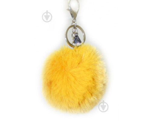 00579 Breloc cu puf “Yellow Fluffy” YES 558117