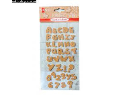 Sticher de pluta "Litere si cifre" 38buc/cut Santi 740852