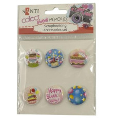 Набор скрап-фишки №2 Santi 740900