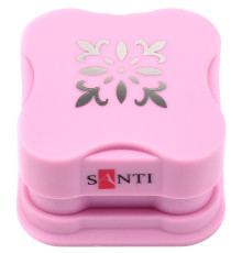 Дырокол магнитный с узором , диагональ 35 мм, "1" Santi 240205