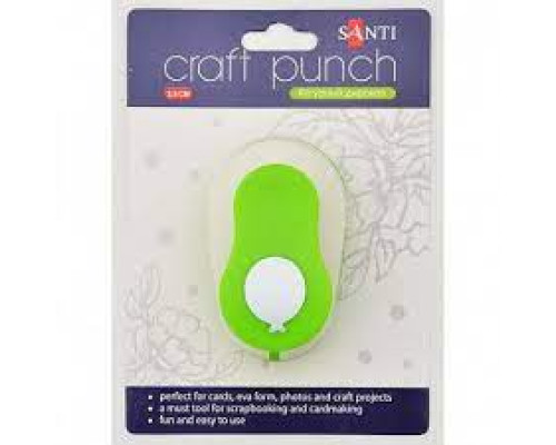 Perforator figurat, 2.5cm „Balon” Santi 240168 (24) Perforator figurat, 2.5cm „Balon” Santi 240168 (24)