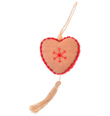 Подвеска "Сердечко", светло-коричн., 16 см Yes 973486