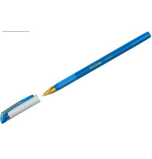 Ручка шариковая голубая, 0,7мм, грип, Berlingo "xGold" (12/120/960)
