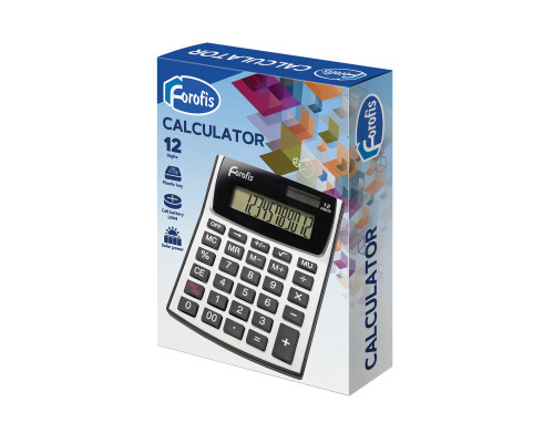 64062 Calculator 12 DGT,145*108*27 Forofis 91591 (70)