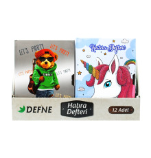 Carnet A5 pentru copii cu lacăt, asorti DFN-4101