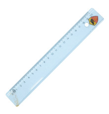 Rigla 20 cm plastic transparent NS1,13,14,15,21