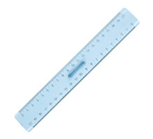 Rigla 20 cm plastic cu mâner NS12,17,18,19