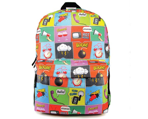 Rucsac 44x17x31 "Graphic", multicolor PIPPA CNT-2050-22 Rucsac 44x17x31 "Graphic", multicolor PIPPA CNT-2050-22
