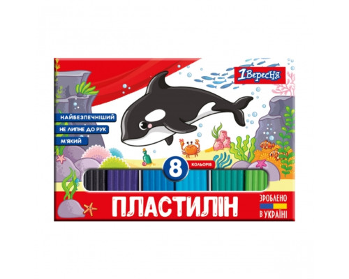Pasta de modelat 8culori 160gr. "Zoo Land" YES 540587 (66)