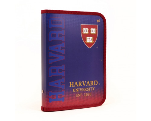 50162 Папка пласт. на молнии B5 "Harvard" YES 491365