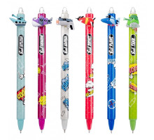 Ручка шариковая "Comic machines" автоматическая, 0,7мм, синяя, YES 412004 (36/1296