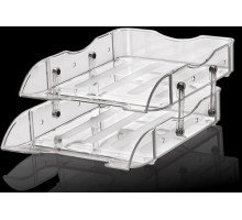 Tava orizontala 2 nivele plastic transparent CASSA 8806 (12)