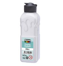 Vopsea acrilica lichida alba 250gr.NC-2551 (6/48)