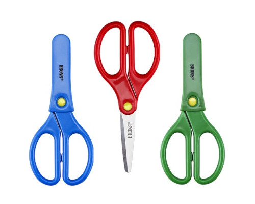 Foarfece pentru copii in husa de protectie BR-702 (24/288) Foarfece pentru copii in husa de protectie BR-702 (24/288)