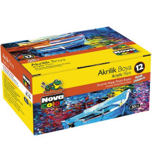 Set vopsea acrilică 12 culori, 30 ml NC-179 (24)