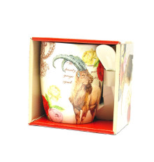 Cana cu lingurita "Capricorn" in cutie FM-33
