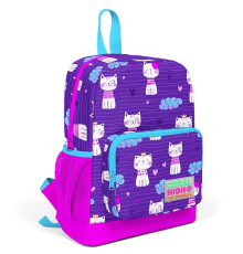Rucsac 1separat. 38x27x14cm, "Cat"violet/roz, "Cat" Yaygan 23296