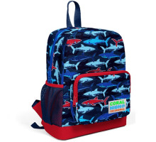 Rucsac 1separat. 38x27x14cm, "Shark" albastru, Yaygan 23618