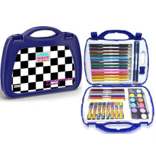 Set p/u desen 43articole, "Checker Pattern" geanta plastic, Yaygan 15113