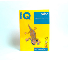 Бумага А4 оранжево-неоновая "IQ-Color" 80g/m2, 500л, NEOOR