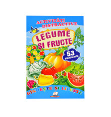 Activitati distractive. Legume si fructe. 53 autocolante N*8873 (16,5X24)