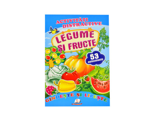 Activitati distractive. Legume si fructe. 53 autocolante N*8873 (16,5X24)