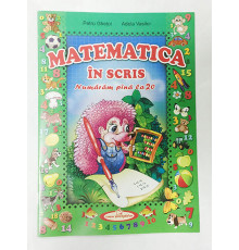 Matematica in scris. Numaram pana la 20 G*8216