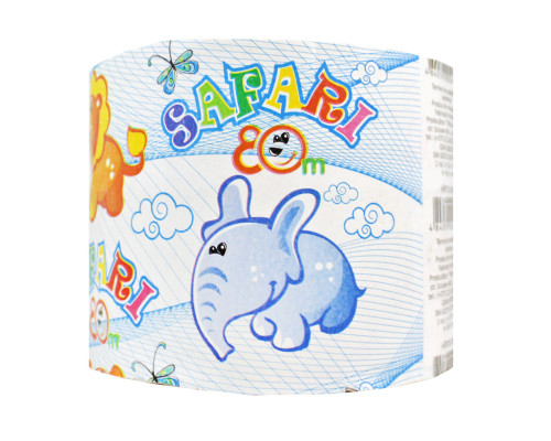 Бумага гигиеническая "Safari" 80m (18)
