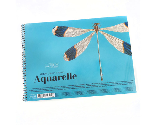 Альбом для акварели А4 20 л, картон "MUSE" PB-SC-020-308 (1/36)