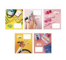 Caiet 12 file linie mare Школярик "Style" (modern) 012-2735L (30/300)