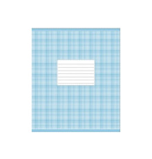 Tетрадь 12 листов линия Школярик print albastru 012-2578L (30/300)