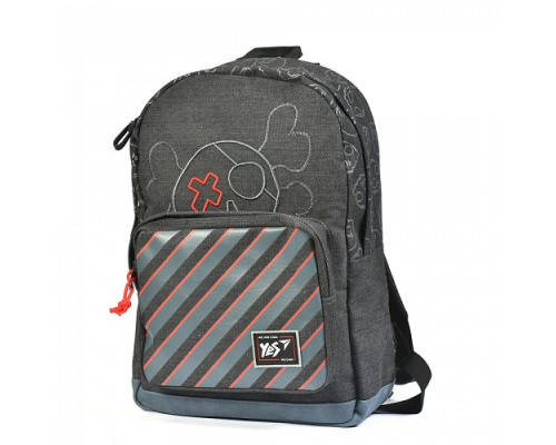 Rucsac YES T-67 " Skull " negru 558276 (12)