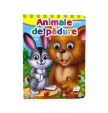 Carte cartonata cu ochisori. Animale de padure. N*6814