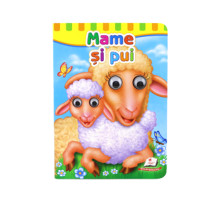 Carte cartonata cu ochisori. Mame si pui. N*6876