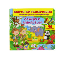 Carte cu ferestruici. Casutele animalelor. 46 ferestruici. N*8085