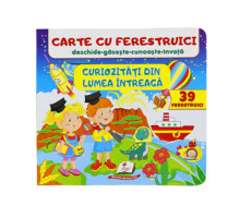 Carte cu ferestruici. Curiozitati. 39 ferestruici. N*8078