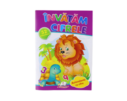 Activitati distractive Invatam cifrele 52 autocolante N*8993 Activitati distractive Invatam cifrele 52 autocolante N*8993