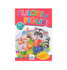 Activitati distractive. Culori si figuri. 62 autocolante N*8962 (16,5X24)