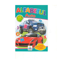 Activitati distractive Alfabetul auto 59 autocolante N*8870