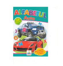 Activitati distractive Alfabetul auto 59 autocolante N*8870
