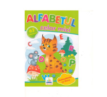 Activitati distractive Alfabetul celor mici 62 autocolante N*8900