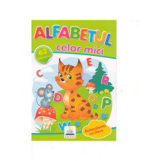 Activitati distractive Alfabetul celor mici 62 autocolante N*8900