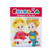Coloram impreuna cu cei mici "Legume si fructe" N*9478 (25.5X20)