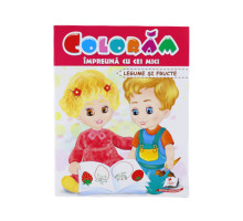 Coloram impreuna cu cei mici "Legume si fructe" N*9478 (25.5X20)